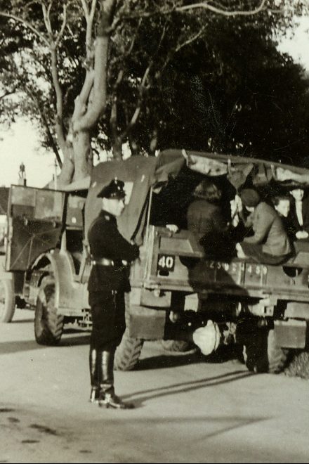 Vissersdorp in oorlogstijd